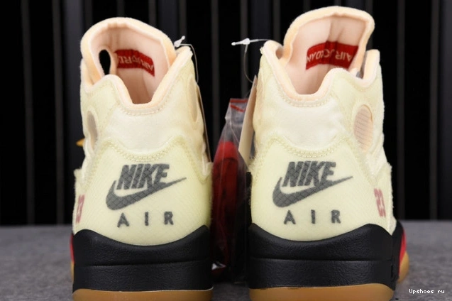O-W Retro AIR Sail DH8565-100 Jordan 5 0728